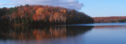 Meech Lake in Gatineau Park near Ottawa